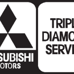 Mitsubishi Triple Diamond Service Logo Vector