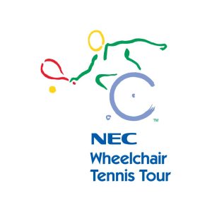 Nec Wheelchair Tennis Tour Logo Vector