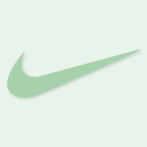 Nike Aesthetic Icon Pastel Vector