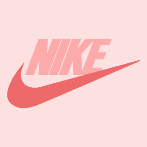 Nike Aesthetic Logo Red Vector