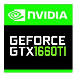 Nvidia GeForce GTX 1660 TI Sticker Logo Vector