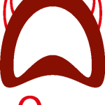 O Devil Logo Vector