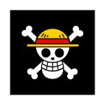 One Piece   Mugiwara Flag Logo Vector