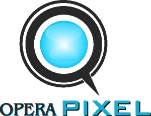 Opera Pixel Studios Logo Vector