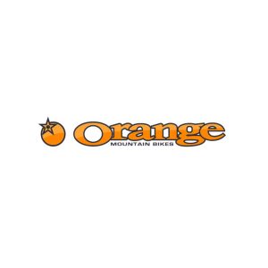 Orange Bikes Logo Vector