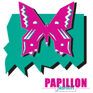 Papillon Fashion Logo Vector