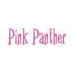 Pink Panther Wordmark Logo Vector