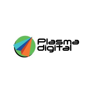 Plasma Digital Logo Vector