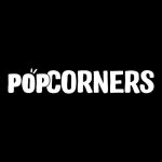 PopCorners White Logo Vector