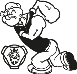 Popeye scania Logo Vector