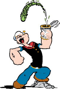 Popeye the Sailorman Logo Vector