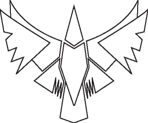 Prey symbol Logo Vector