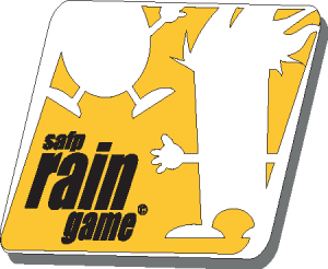 Rain Game Logo Vector