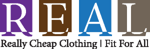 Real Clothing Brand by Stareon Logo Vector