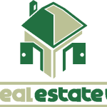 Real Estate U Logo Vector