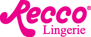 Recco lingerie Pink Logo Vector