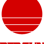 Red Sun Logo Vector