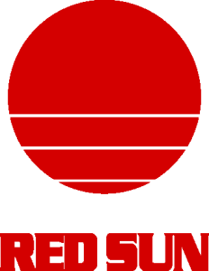 Red Sun Logo Vector