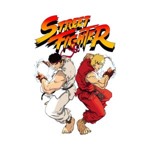 Ryu & Ken Logo Vector