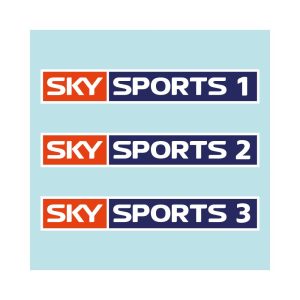 Sky Sports 1,2 And 3 Logo Vector