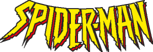 Spiderman yellow Logo Vector