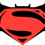 Superman and Batman Dawn of Justice Logo Vector