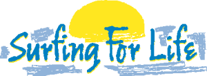 Surfing For Life Logo Vector