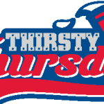 THIRSTY THURSDAY Logo Vector