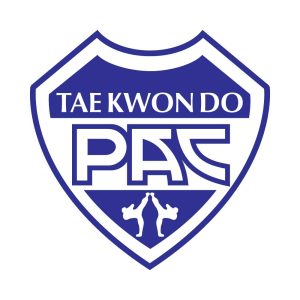 Taekwondo Pac Escudo Logo Vector