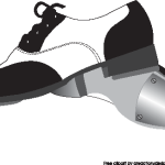 Tap Shoes Logo Vector