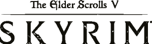The Elder Scrolls Logo Vector