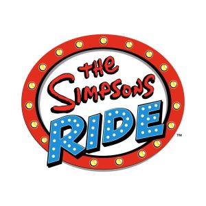 The Simpsons Ride Logo Vector