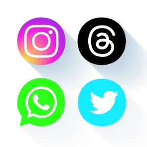 Threads Social Apps Icons