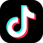 Tiktok App Icon Logo Vector