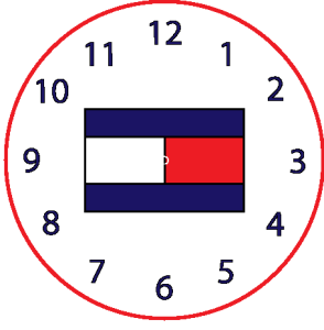 Tommy Hilfiger Clock Cover Logo Vector