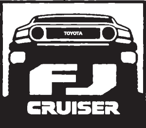 Toyota FJ Cruiser Icon Logo Vector