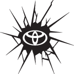 Toyota Tapa de Tanque Logo Vector