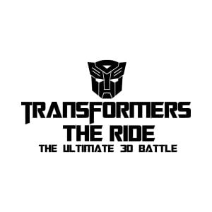 Transformers The Ride Logo Vector