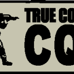 True Combat CQB Logo Vector