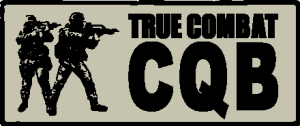 True Combat CQB Logo Vector