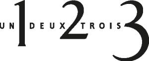 Un Deux Trois 123 Logo Vector