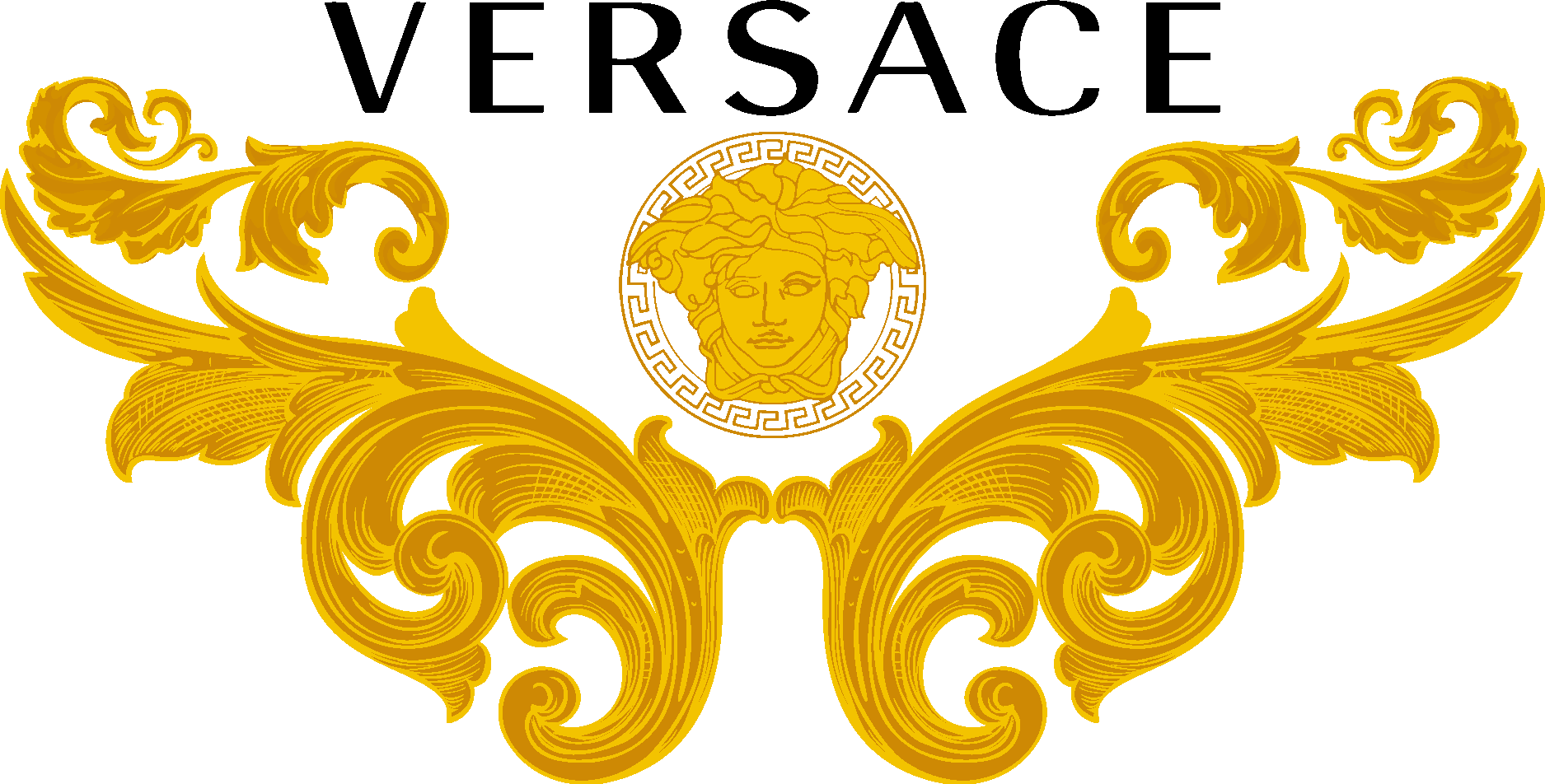 Versace Baroque Style Logo Vector - (.Ai .PNG .SVG .EPS Free Download)