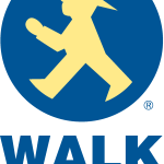 Walk Socks Logo Vector