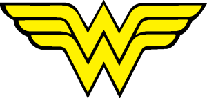 Wonder Woman Icon Logo Vector