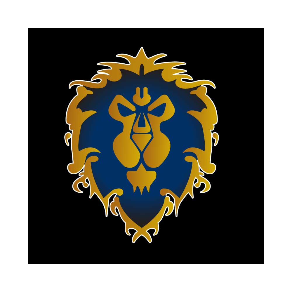 World Of Warcraft Alliance Logo PNG SVG AI Vector Free Download
