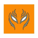 Wwe Rey Mysterio Mask Design Logo Vector