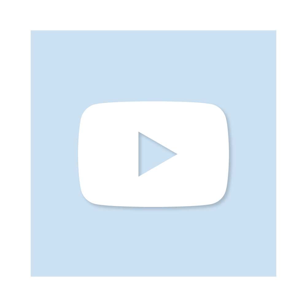 Blue Youtube Icon #281861 - Free Icons Library