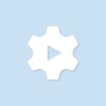 YouTube Studio Aesthetic Icon Blue Vector