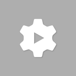 YouTube Studio Aesthetic Icon Grey Vector