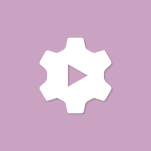 YouTube Studio Aesthetic Icon Lilac Vector
